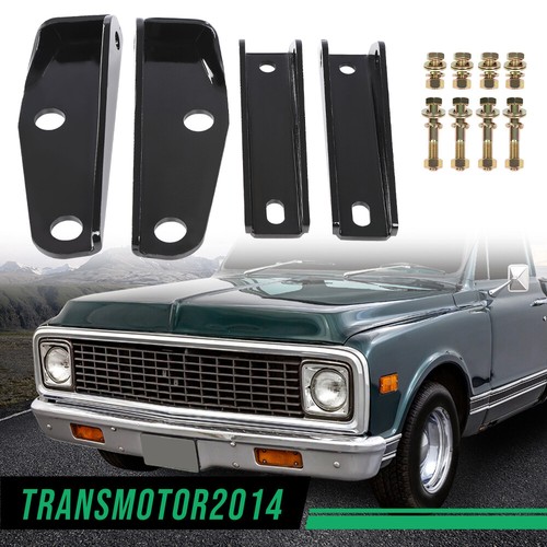 Rear Shock Relocation Lowered Truck Kit For Chevy C10 Fit GMC Pickup