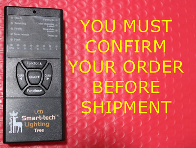 Santa's Best Smart-tech Color Change Lighting Remote Control 51R5-1701B1 READ!