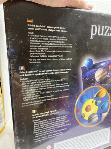 NEW Ravensburger Solar System Puzzle Ball 3D Globes Jigsaw Puzzleball Puzzle 624 - Picture 9 of 14