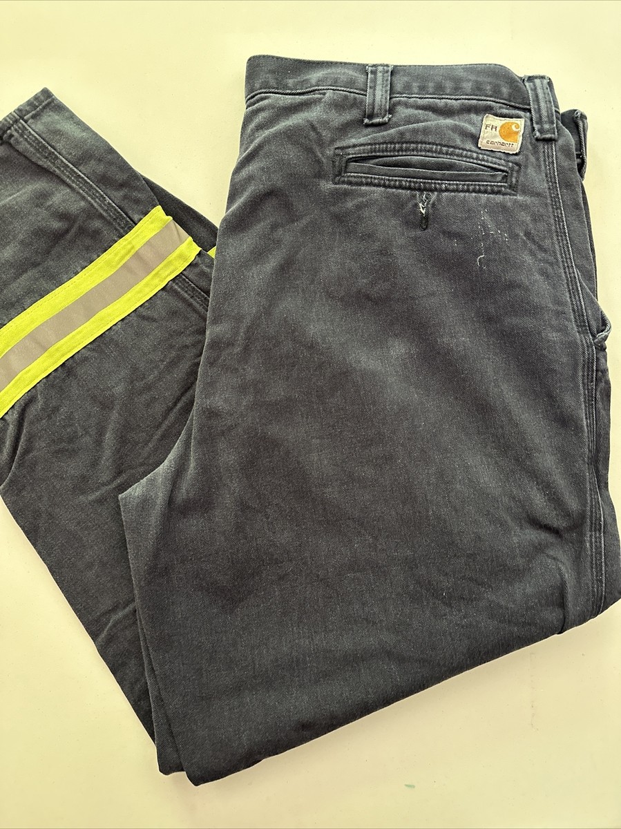 Carhartt FR 40x30 Flame Resistant Navy Blue Work Pants 63685-20