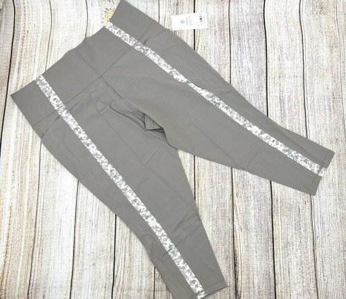 NWT ATHLETA Salutation Stash Pocket II Serene 7/8 Tight Plus Size 3X Bluff Gray - Picture 4 of 12