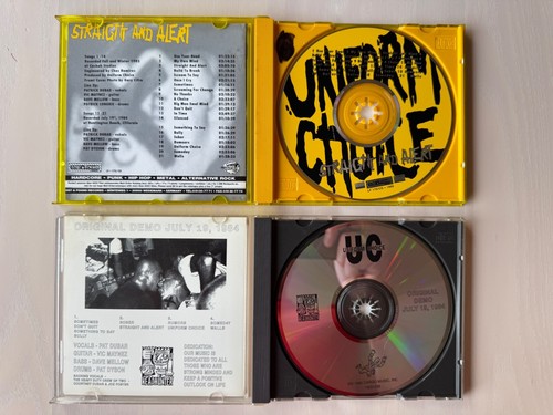 Uniform Choice – Early Demos & Straight and Alert - 2 CDs - Straightedge Punk - Picture 6 of 9