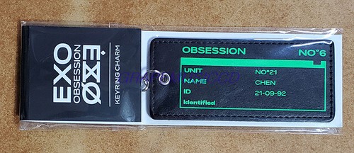 EXO OBSESSION SMTOWN OFFICIAL GOODS KEY RING KEYRING CHARM SEALED - 第 6/13 張圖片