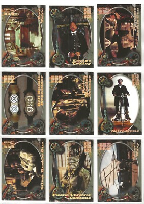 WILD WILD WEST THE MOVIE GORDONS GADGET KARTEN G1 BIS G9 VON SKYBOX