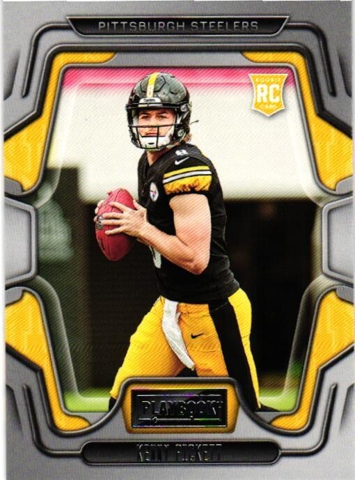2022 PANINI PLAYBOOK KENNY PICKETT ROOKIE RC #101 PITTSBURGH STEELERS