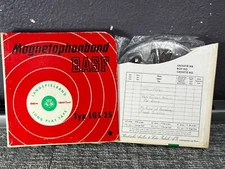 1966 Basf Magnetophonband  Tpy LGS 35 540m 1800Ft Used 70341