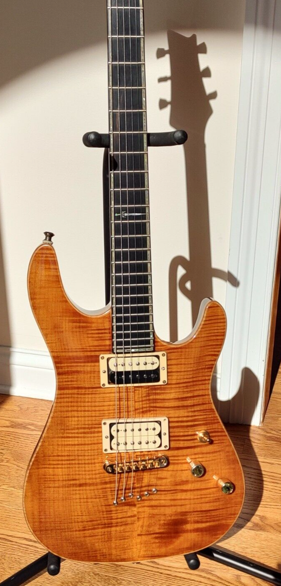 CORT MASTERPIECE CUSTOM SHOP KX KATANA GUITAR KXMP1 - MAPLE FLAME