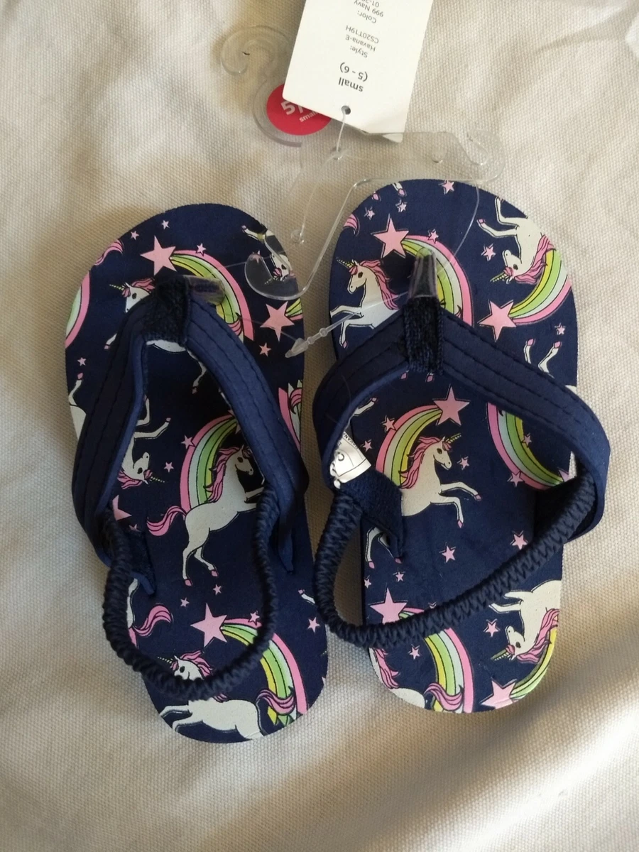 Carter's unicorn on sale flip flops