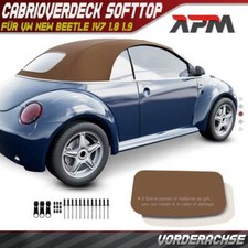 Cabrioverdeck Softtop Verdeckbezug Braun für...