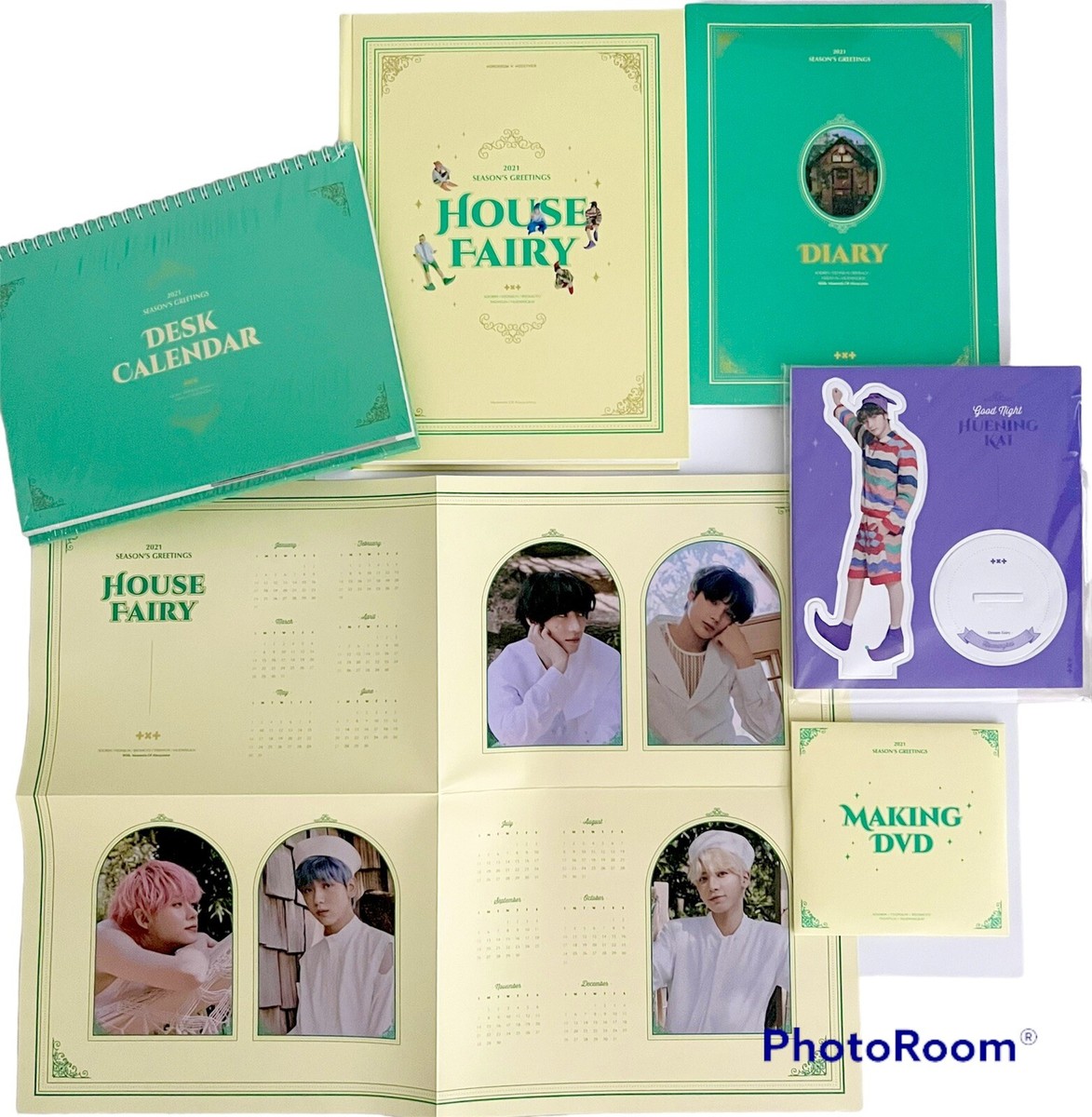 TXT 2021 Season's Greetings [HOUSE FAIRY] K-pop BRAND NEW+