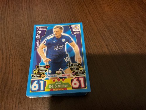 Topps Match attax premier league 2017/18 trading cards choose your cards SET 1 - Picture 213 of 252