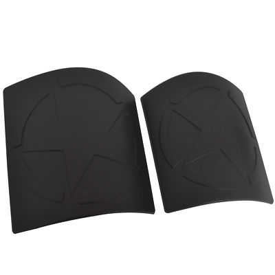 2-Pack Black Star Logo Armor Cowl Cover Protector For 2007-2018 Jeep Wrangler JK – Easy Stick-On Install