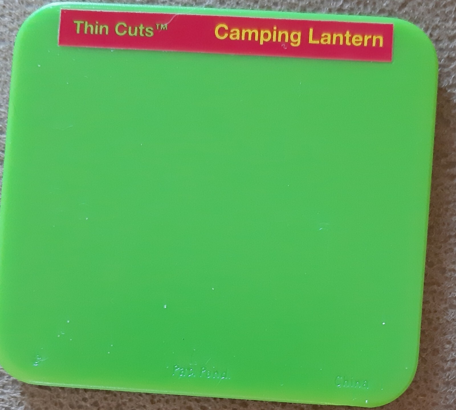 Ellison SIZZIX Thin Cuts Die DIES Approx 6.6cm x 5.8cm RARE like