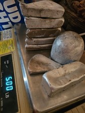 Aluminum Ingots for Casting 5 Lbs  Forging, Melting