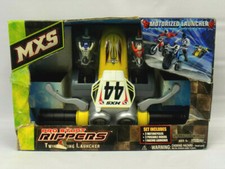 2008 Jakks Pacific MXS Pro Stunt Rippers Twin Racing Launcher DAMAGED BOX NEW