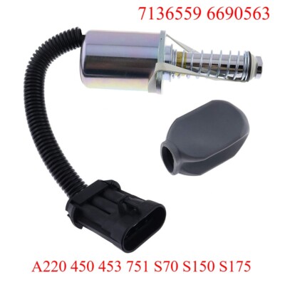 for Bobcat A220 450 453 751 S70 S150 S175 Traction Lock Solenoid ...