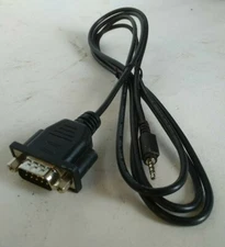 Xionfeng 26 AWG DB9Male RS232 to 1/8 Inch Link 6' Cable A/V NOS