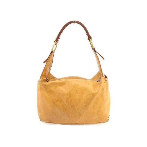 Miu Miu handbag shoulder bag ladies camel leather Width 29.5cm Height 18.5 cm