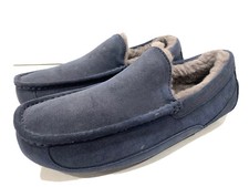 Ugg australia size 9 mens blue loafers slippers shoes