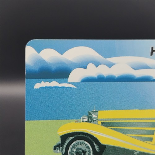 MERCEDES 540K 1937 Highway Card Japan Road Traffic Japanese Vintage Retro Rare - Picture 3 of 10
