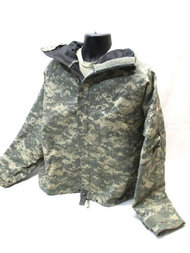 ACU DIGITAL CAMO MILITARY JACKET JSLIST TOP MOPP SUIT COAT CHEMICAL OVERGARMENT