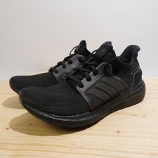adidas Ultraboost 19 Womens Triple Black Athletic Running Sneaker EF1345
