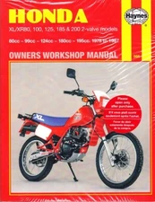 1978-1987 Honda XL XR 80 100 125 185 200 R S Haynes Repair Service Manual 103479
