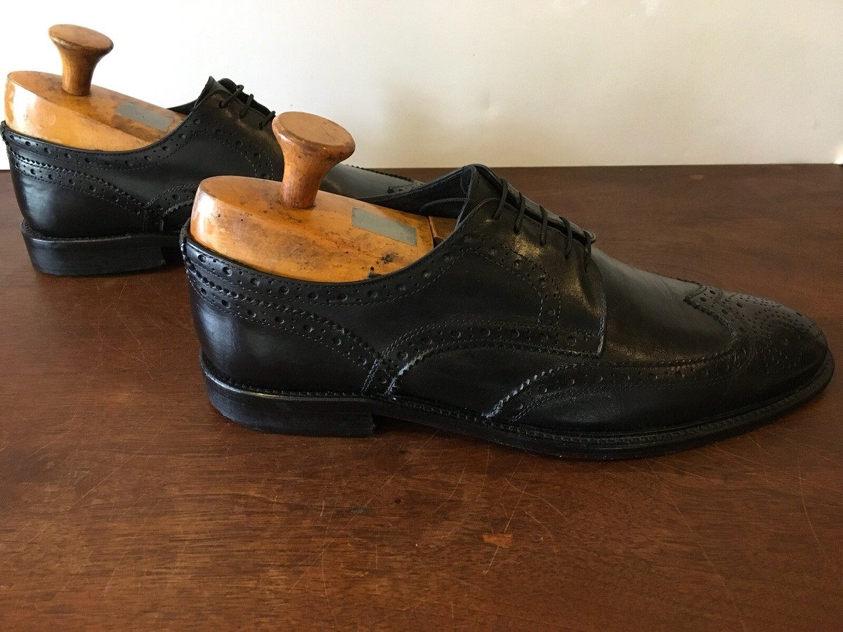 BRAND NEW Borgo Mediceo Mens Black Oxford Shoes Made in Italy Sz 45 EU/11.5 US s-l1200.jpg main image 3