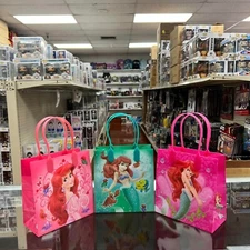 12PCS Disney Little Mermaid Ariel Goodie bags Birthday Party Favor Bags Gift