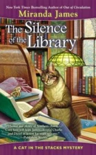 The Silence of the Library (Cat in the Stacks Mystery) By James, Miranda - GOOD