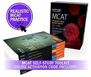 MCAT Self-Study Toolkit 2021-2022 - Paperback, by Kaplan Test Prep - Good