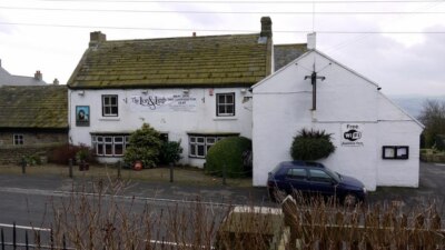 Foto 6x4 The Lion & Lamb, Horsley Horsley\/NZ0966 Vorderansicht der c2009