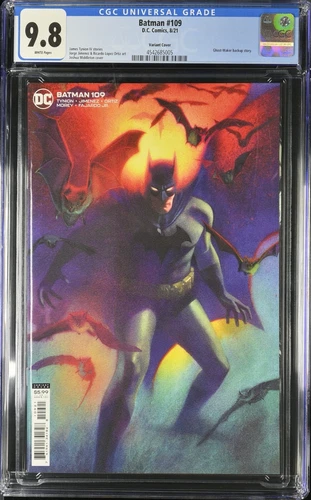 Batman (2016) #109- Joshua Middleton Variant Cover - CGC 9.8