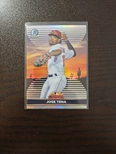 2022 Bowman Chrome - 2021 AFL Fall Stars #AFLS-17 Jose Tena (RC)