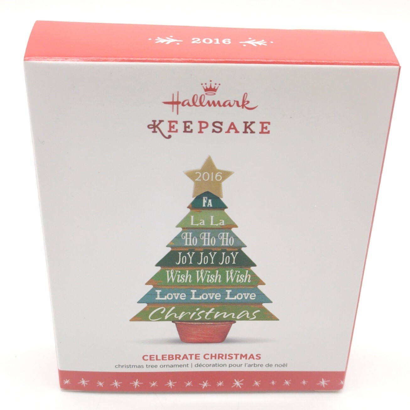 2016 Hallmark Keepsake Ornament Celebrate Christmas Tree