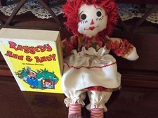 raggedy ann Ragdoll 15 In. Paper back Set Of Books Raggedy Ann By J. Gruelle