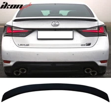 Fits 13-20 Lexus GS350 F Sport Sedan OE Factory Style Trunk Spoiler Matte Black