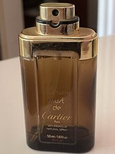 Must de Cartier Vintage Rare leere Flakon 50 ml (ca 7 ml geblieben ) ohne Deckel