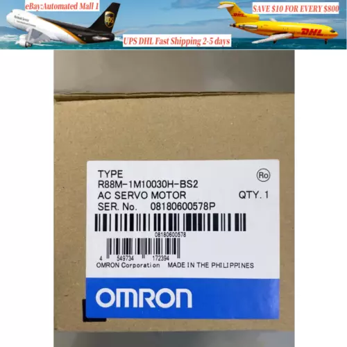 1PC New OMRON R88M-1M10030H-BS2 servo motor Fast Shipping 