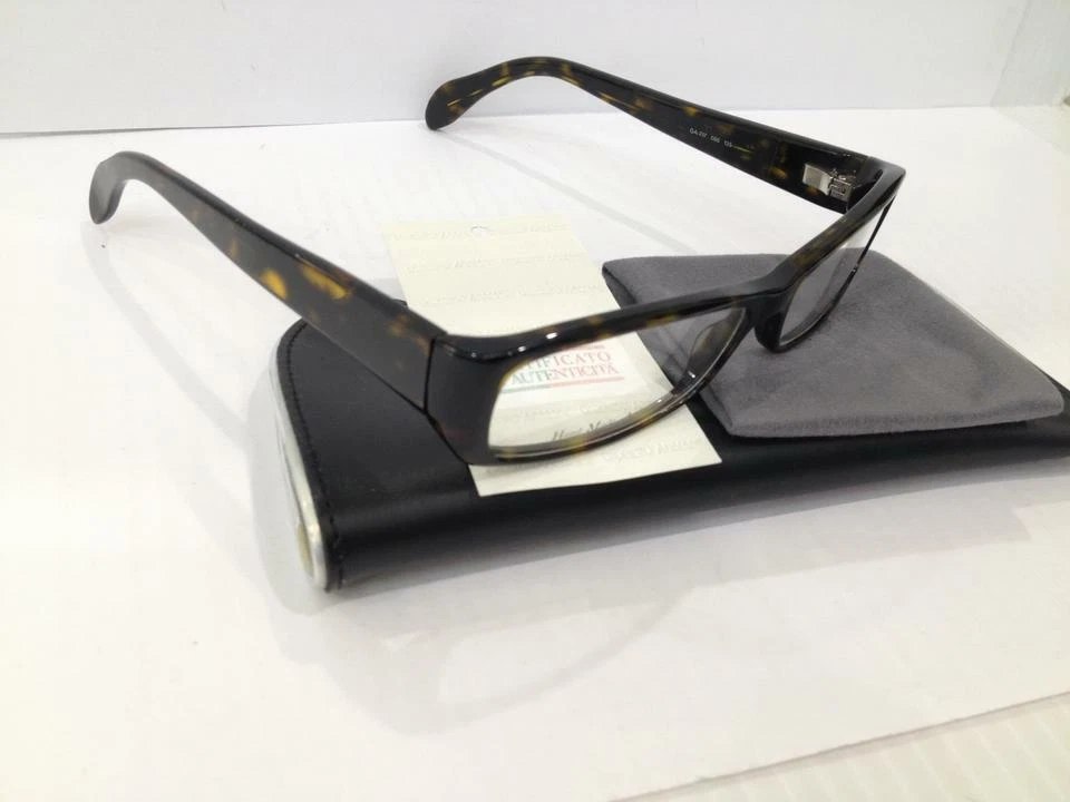 GIORGIO ARMANI GA717 086 MARCO DE GAFAS DE PLÁSTICO TORTUGA OSCURO 51-14-135 Italia Foto 3 de 3