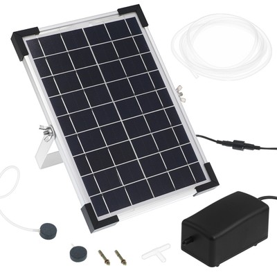  Solar Air Pump Outdoor Pool Pond Air Pump Oxygenation Pump Fountain Pump Fish