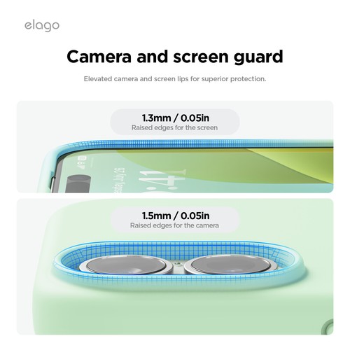 Custodia iPhone 16 - elago® iPhone 16 custodia in silicone premium - Foto 223 di 260