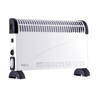dexPro Delux 2 kW 24 Stunden Timer Konvektor Heizung - DXCH2T