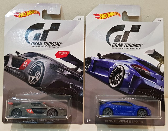Set of 1/64 Renault Sport R.S. 01 & Megane Trophy Gran ...