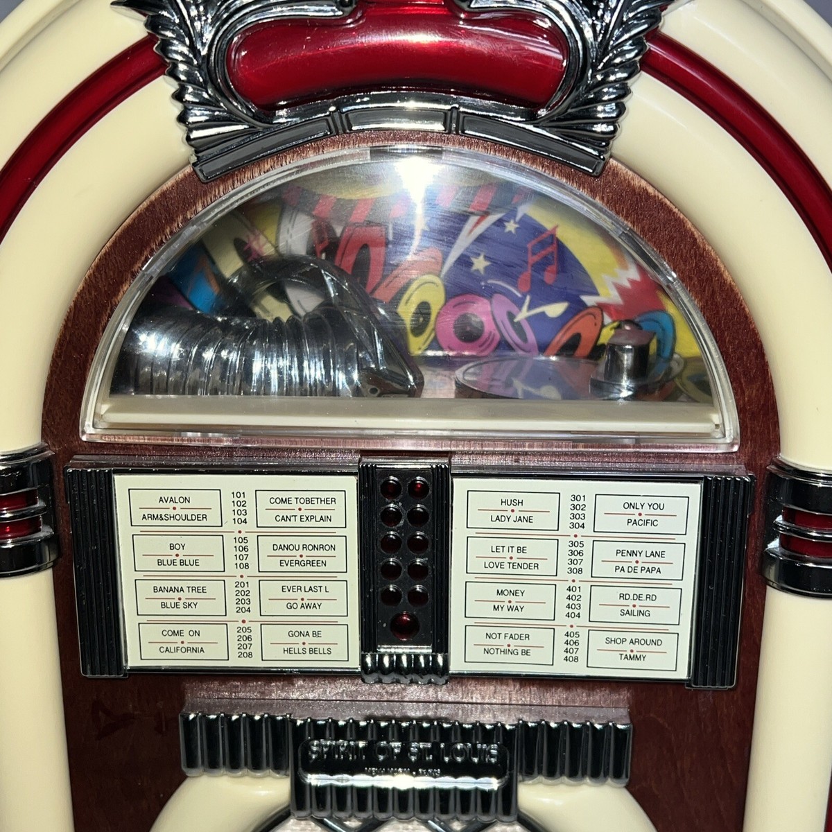 Spirit Of St. Louis Am/Fm Radio Cassette Player Jukebox Co