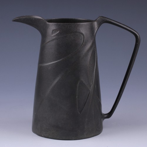Urania Art Nouveau pewter