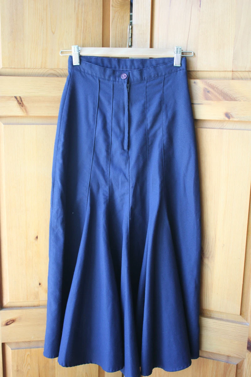 Navy top vintage skirt