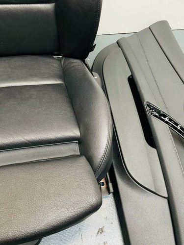 BMW E89 Z4 2009-2016 M Sport Black Leather Heated Interior Seats Door Cards #081 - Picture 16 of 18