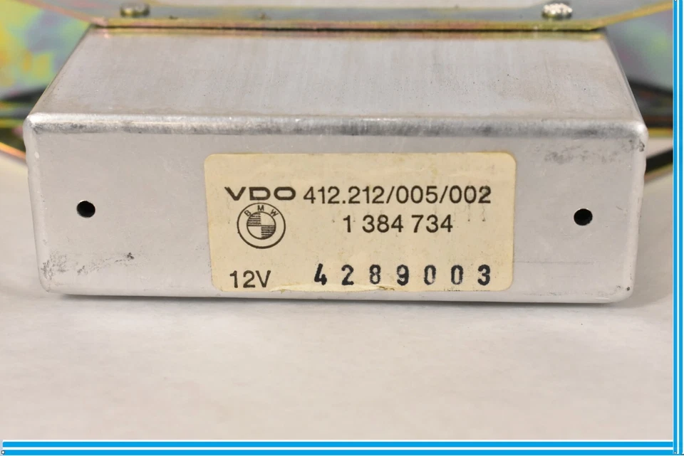 MÓDULO CONTROL CRUCERO | 1384734 SE ADAPTA A 88 89 90 91 BMW 535I 735I Foto 4 de 4