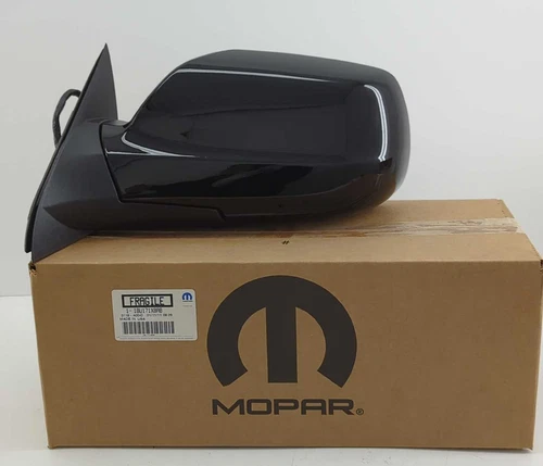 New OEM genuine Mopar Door Mirror 2005-2010 Grand Cherokee Black Auto Dim Memory